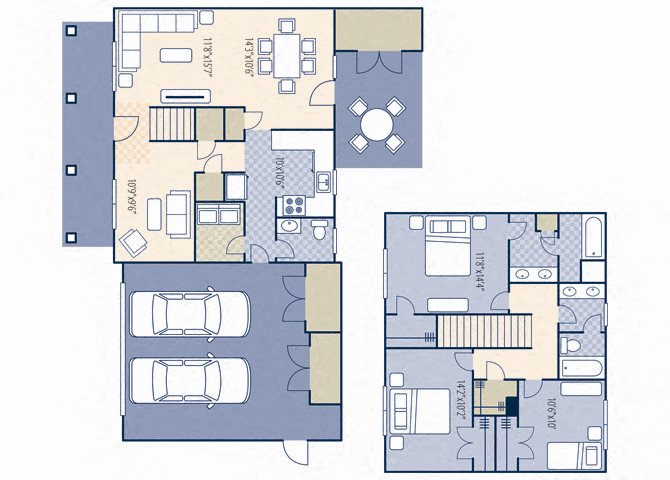 Sagebrush View 3x2.5 1680 sq ft